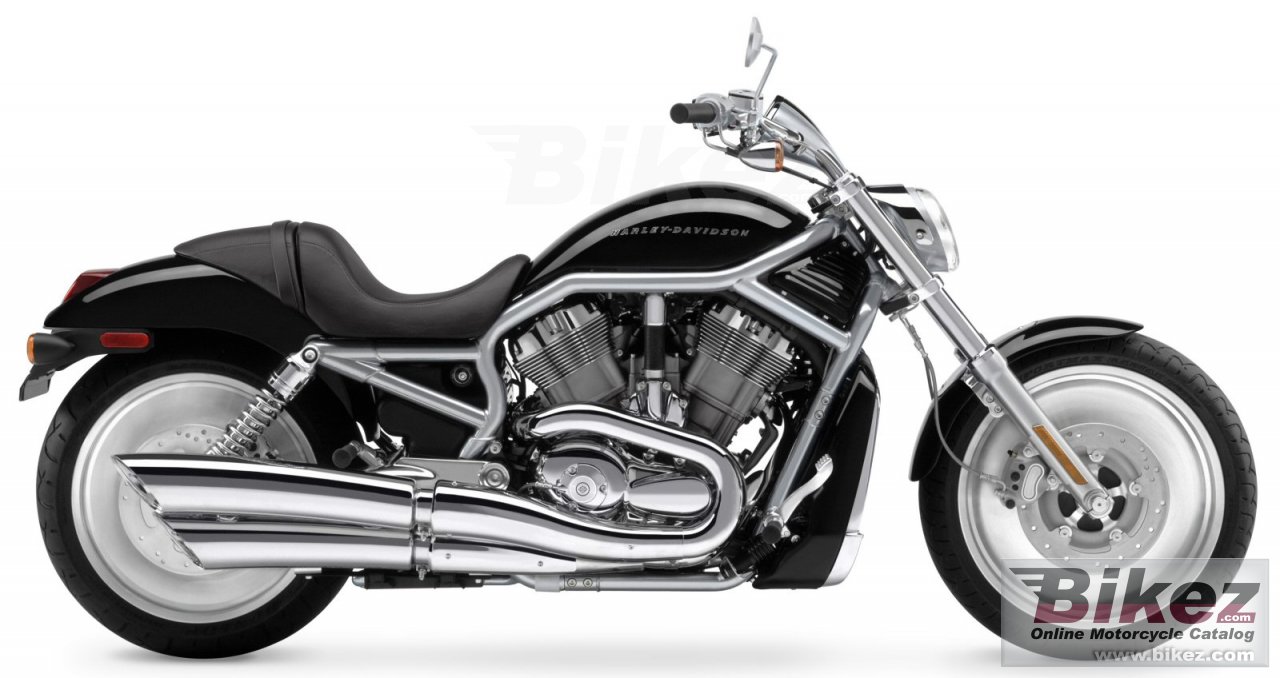 Big Harley-Davidson vrsca v-rod picture and wallpaper from Bikez.com